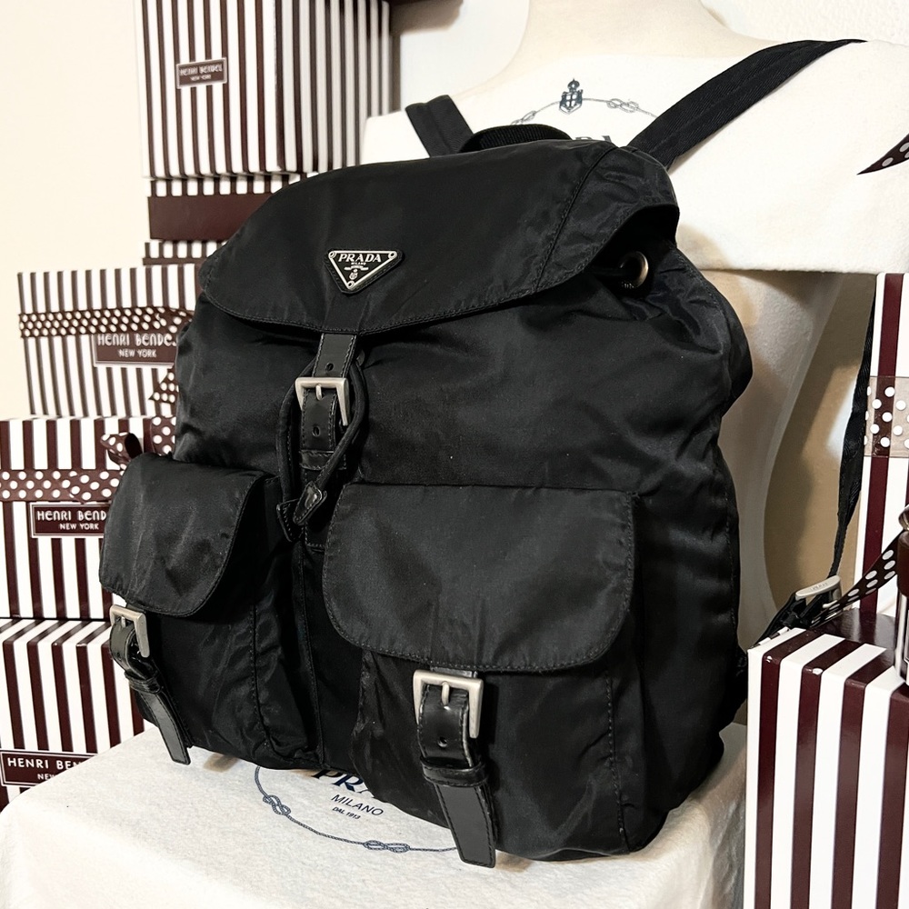 Prada Backpack!Large! - image 7